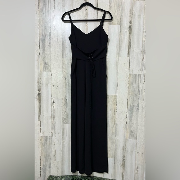 Wayf Black Corseted Style Jumpsuit - Picture 3 of 14